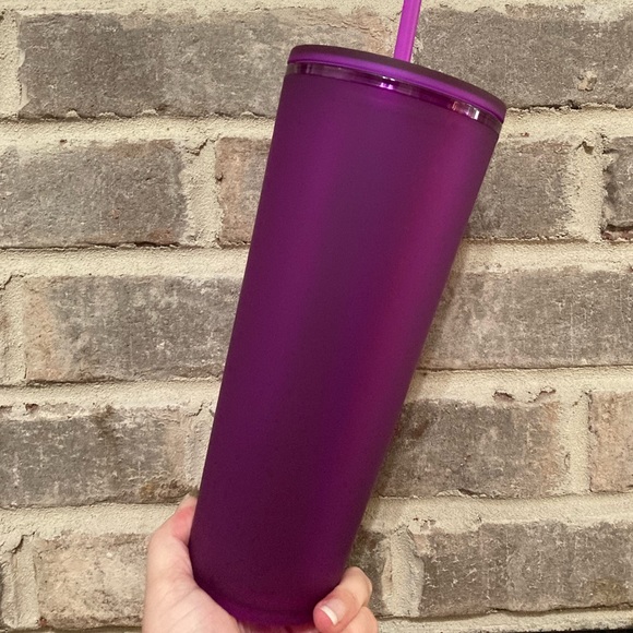 ✨Starbucks Venti Purple Soft Touch Cold Cup - Picture 2 of 6